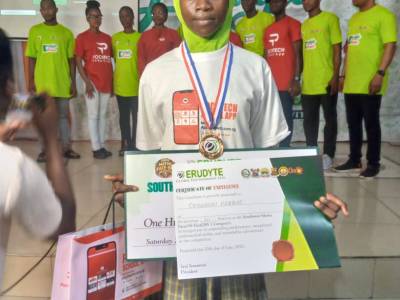 South west first position in Math Face Off